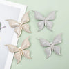 women's simple style butterfly metal plating hair clip