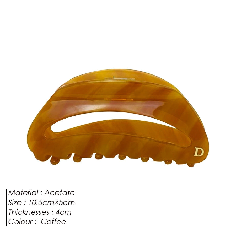 Women's Vintage Style Simple Style Roman Style Letter Acetic acid sheets Hair Claws