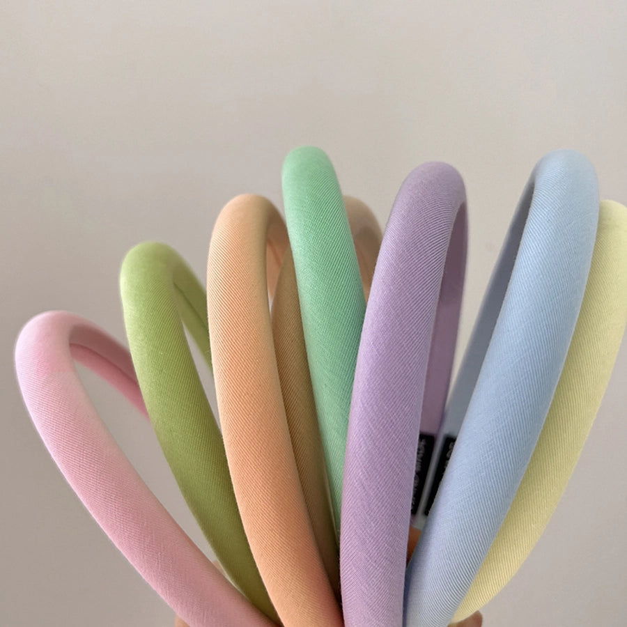 Women's Casual Simple Style Solid Color Cloth Handmade Hair Band