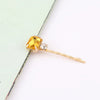 Women's Sweet Rectangle Alloy Plating Inlay Zircon Hair Clip