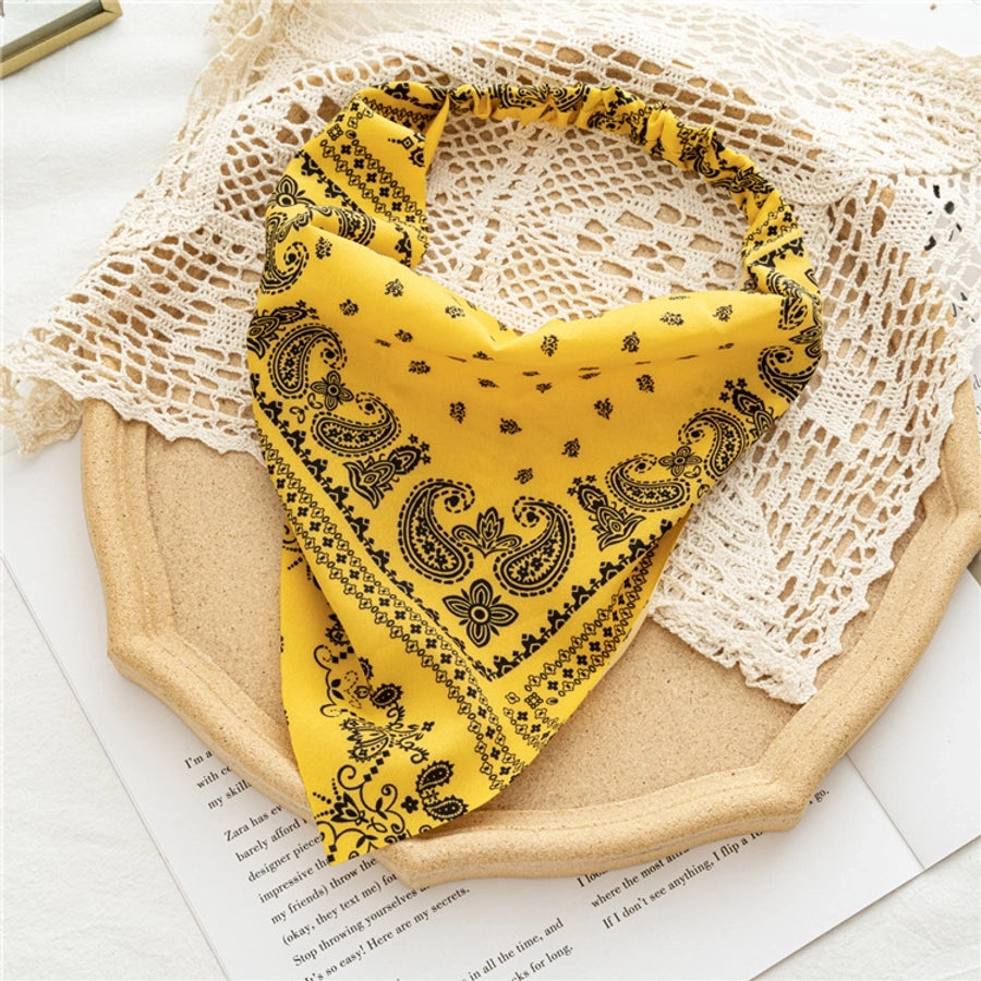 fashion flower cloth printing kerchief 1 piece