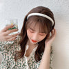fashion candy color solid color sponge wide-sided headband