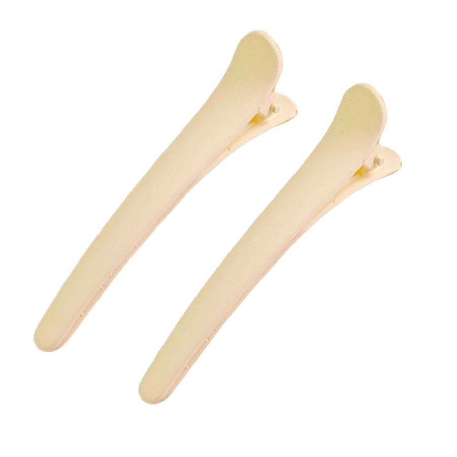 Women's Basic Simple Style Solid Color Plastic Hair Clip
