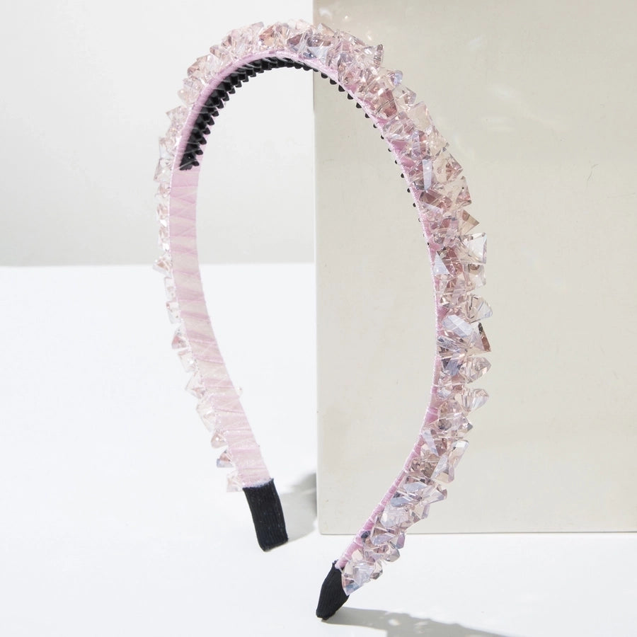 Women's Casual Elegant Multicolor Alloy Cloth Inlay  Hair Band