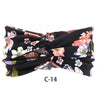 elegant streetwear plaid leopard cloth hair band