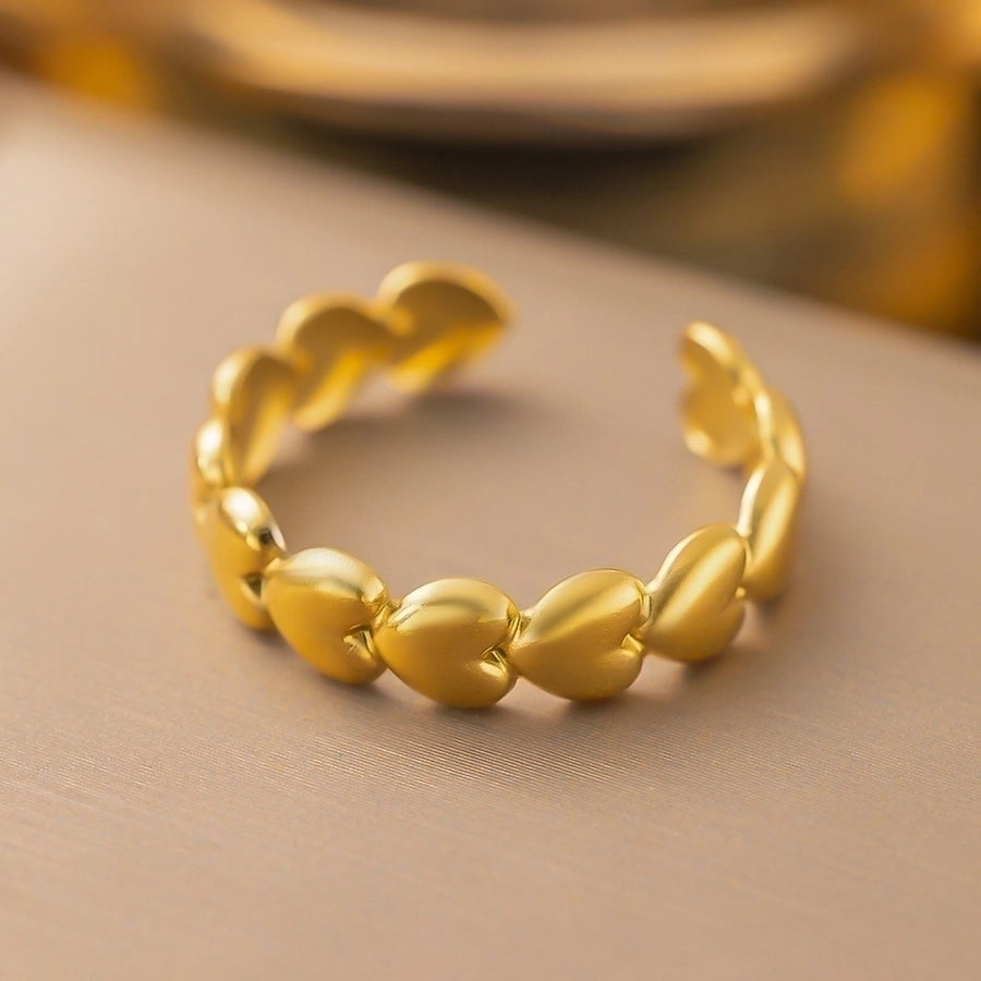 Jewelry Sweet Bow Knot Titanium Steel Plating Rings