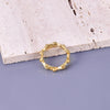 Jewelry Simple Style Classic Style Sun Star Moon 304 Stainless Steel Zircon 18K Gold Plated Plating Rings