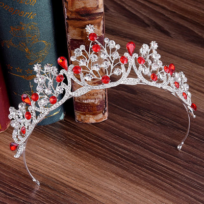 fashion crown alloy inlay rhinestones crown 1 piece
