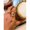 Jewelry Simple Style Classic Style Geometric 304 Stainless Steel Open Rings