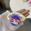 Women's Cartoon Style Flower Arylic Hair Tie