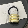 Women's Exaggerated Geometric Alloy Hair Tie