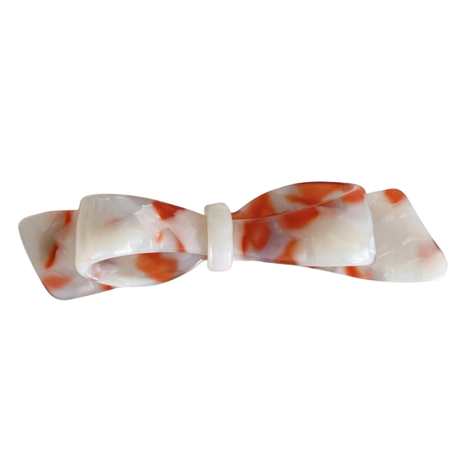 elegant lady bow knot acetic acid sheets hair clip