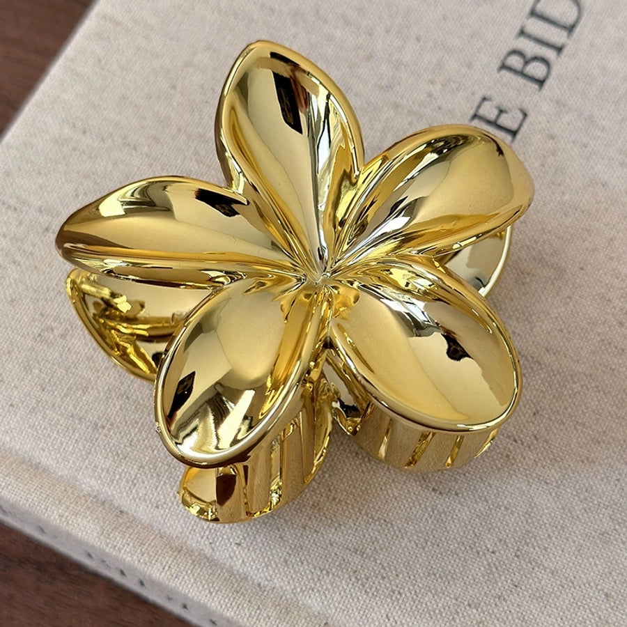 Women's IG Style Elegant Flower Arylic Hair Claws