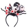 Women's Hip-Hop Funny Halloween Pattern Mixing Lace Hair Band