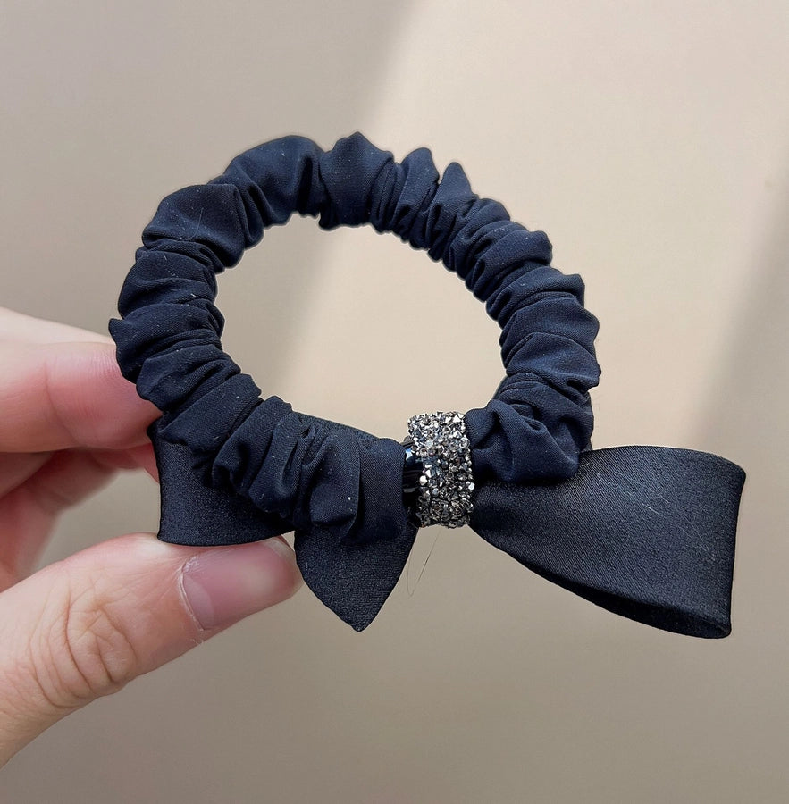 High-end Refined Butterfly Hairband Simple Internet Celebrity Hair Accessories Back Head Spring Clip Chain Rhinestone Hand Rhinestone