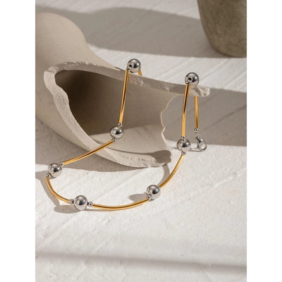 Jewelry Simple Style Classic Style Geometric 304 Stainless Steel Necklace