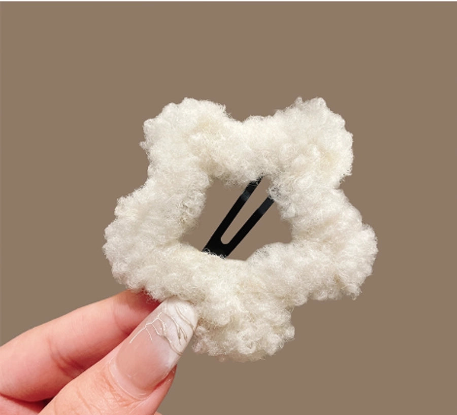 Women's Cute Star Cloth Star Hair Clip