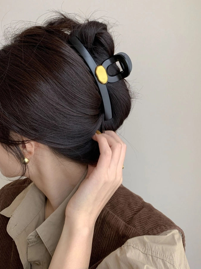 Super Good texture matte metal hair grip large hair volume large hair clip female  new shark clip high-grade hair clip