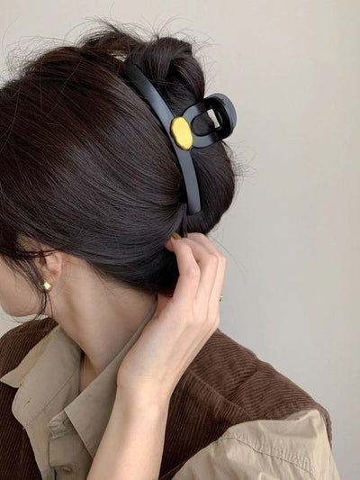 Super Good texture matte metal hair grip large hair volume large hair clip female  new shark clip high-grade hair clip