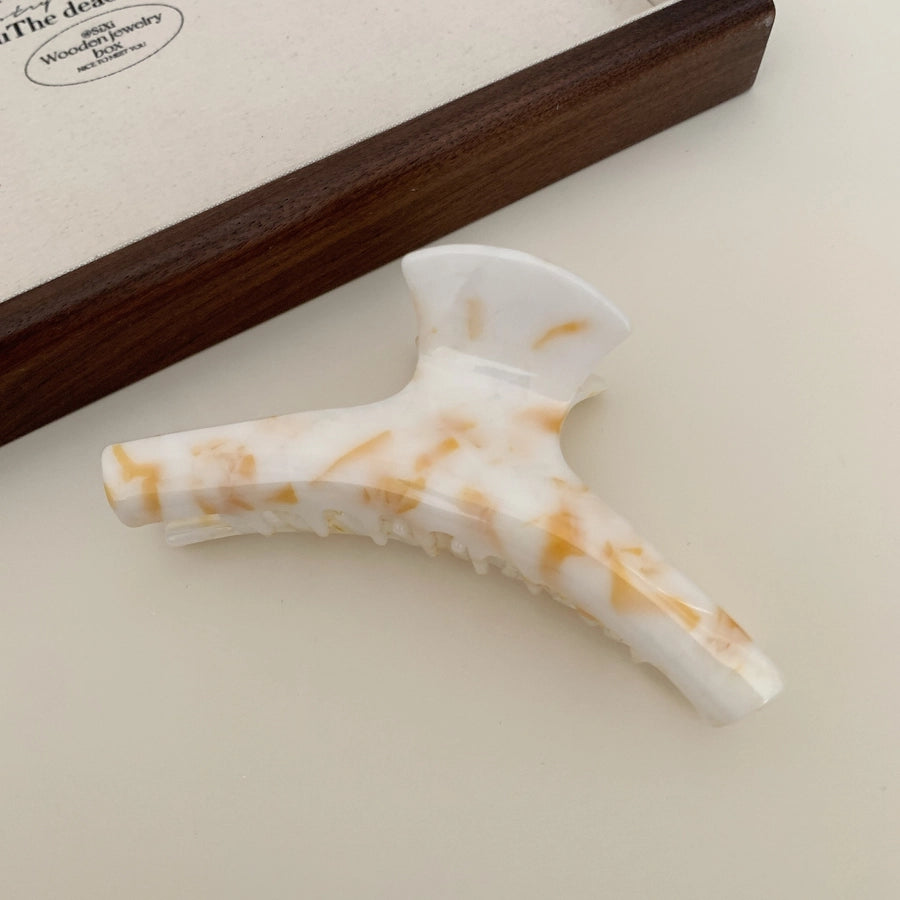 Women's Simple Style Commute Solid Color Arylic Hair Claws