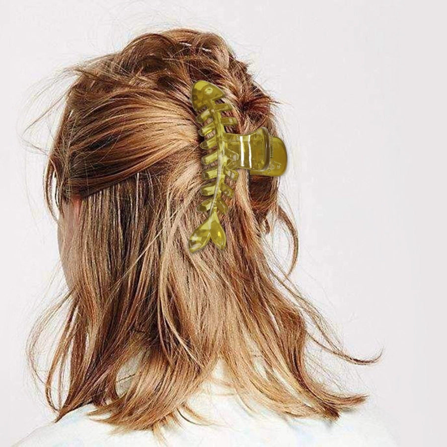 casual fish plastic hair claws