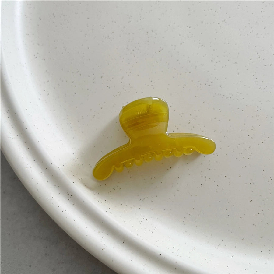 simple style geometric acetic acid sheets hair claws