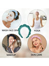 Women's Casual Solid Color Flannel Inlay Artificial Pearls Hair Band