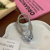 Women's Retro Simple Style Flower Leather Hair Tie