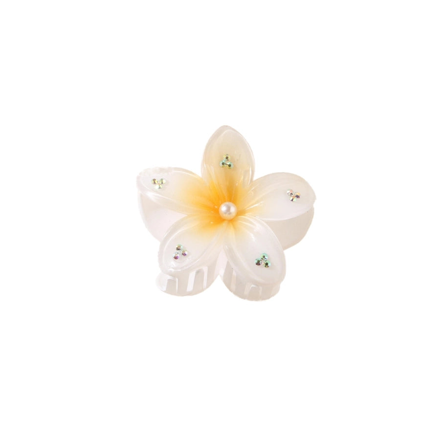 Women's Simple Style Classic Style Flower Plastic Resin Stoving Varnish Hair Claws
