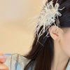 Women's Sweet Solid Color Alloy Hair Clip