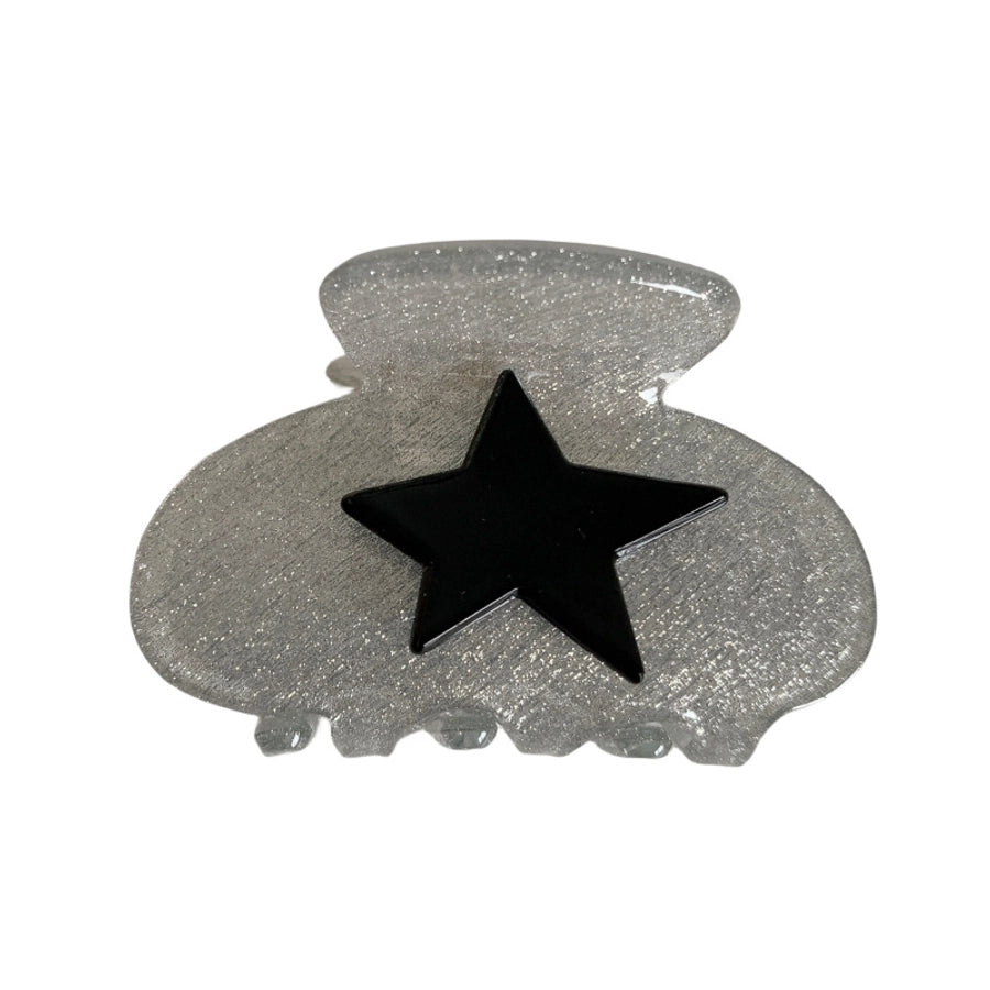 women's vintage style pentagram acetic acid sheets hair claws