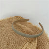 simple style bow knot cloth headwear