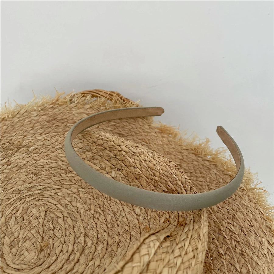 simple style bow knot cloth headwear