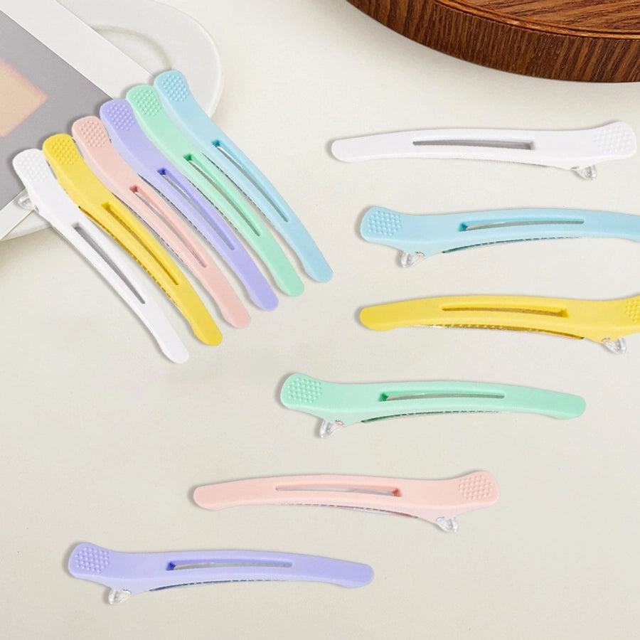 Women's Simple Style Classic Style Solid Color Plastic Hair Clip