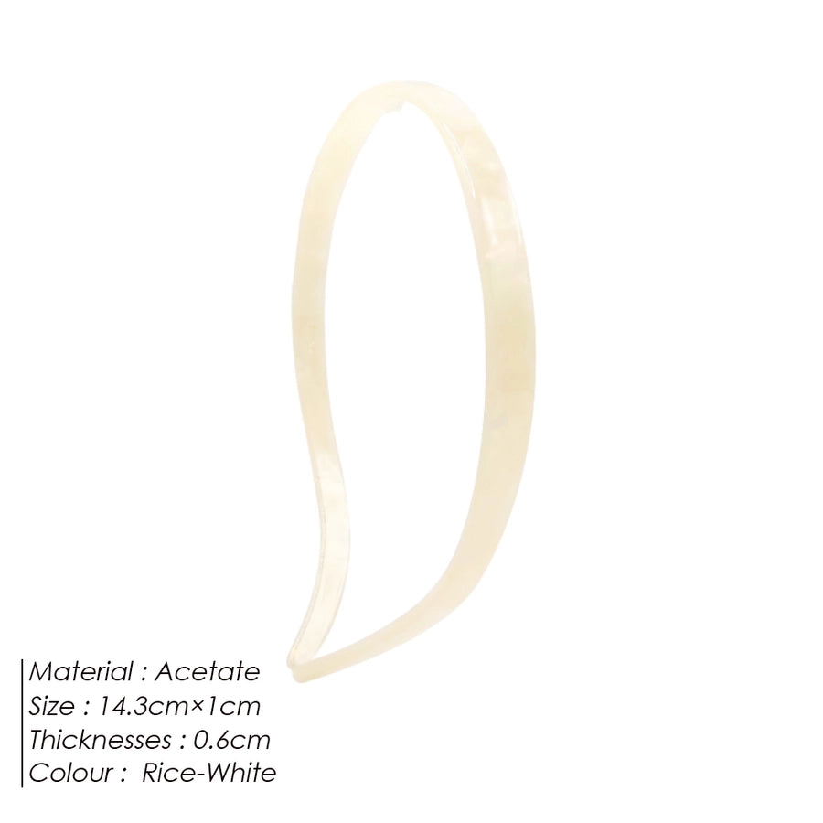 Women's Vintage Style Artistic British Style Leopard Acetic acid sheets Hair Band