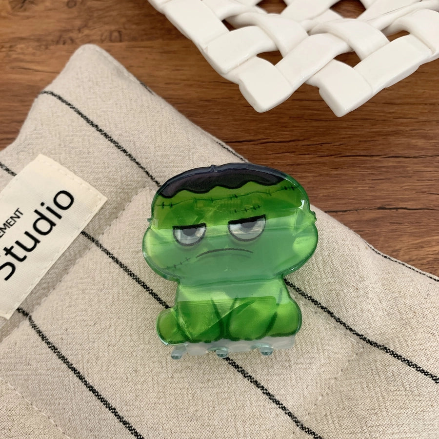 Halloween Cute Simple Style Women's Cartoon Arylic Hair Claws