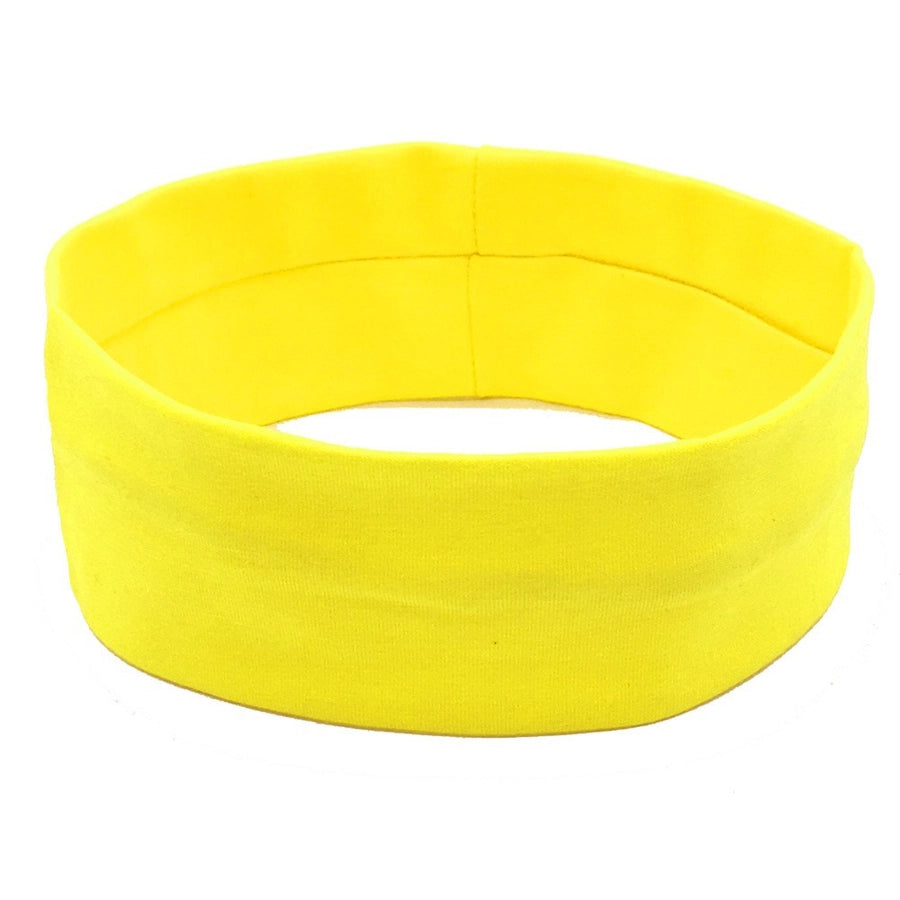 women's simple style solid color cloth braid hair band