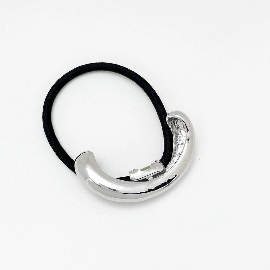 Women's Simple Style Geometric Alloy Plating Hair Tie