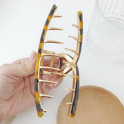 fashion geometric acetic acid sheets hair claws 1 piece