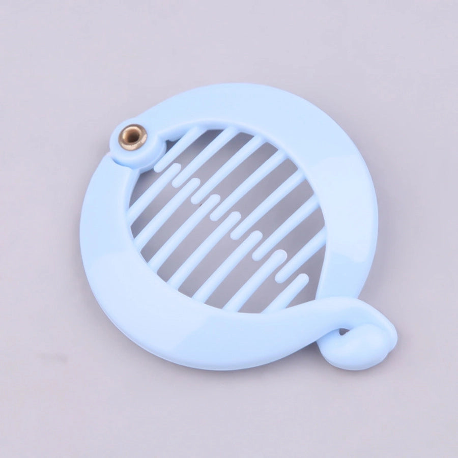 Factory direct  dedicated to simple solid color small round clip banana clip plastic fish clip