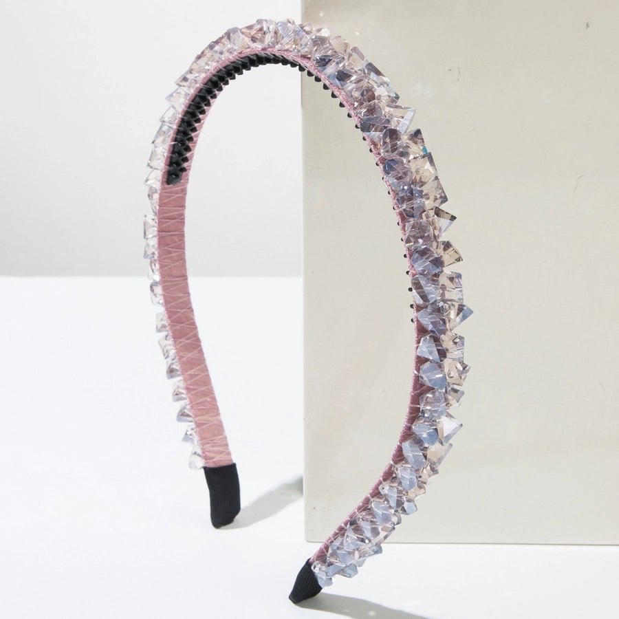 Women's Casual Elegant Multicolor Alloy Cloth Inlay  Hair Band