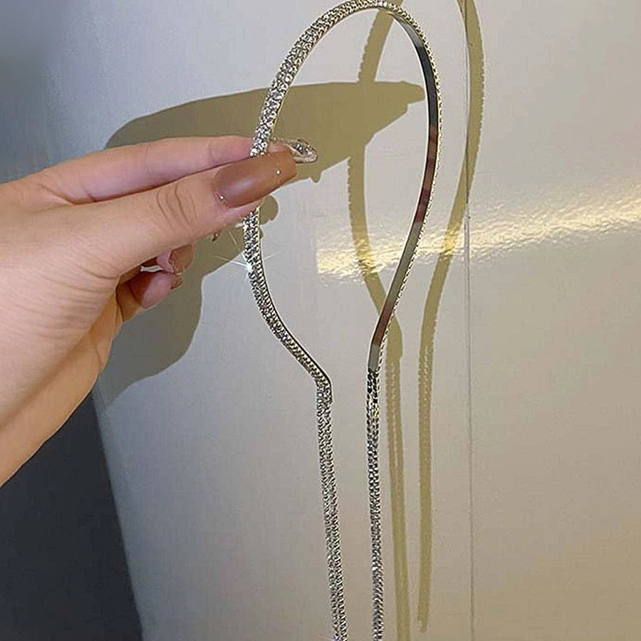 Vintage Style Classic Style Women's Geometric Alloy Rhinestone Hair Band