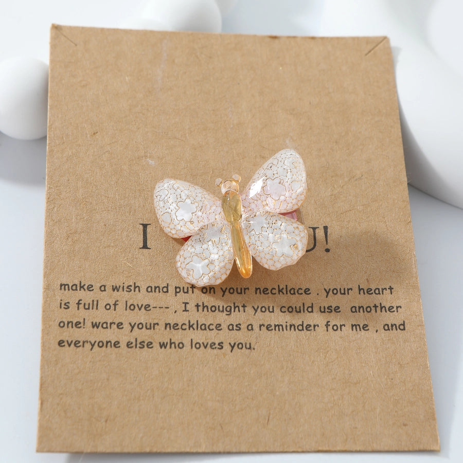 Women's Cute Bee Alloy Resin Inlay Acrylic Hair Clip