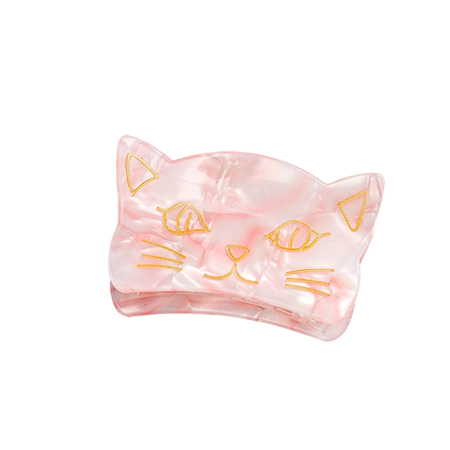 cute cat arylic handmade hair claws 1 piece