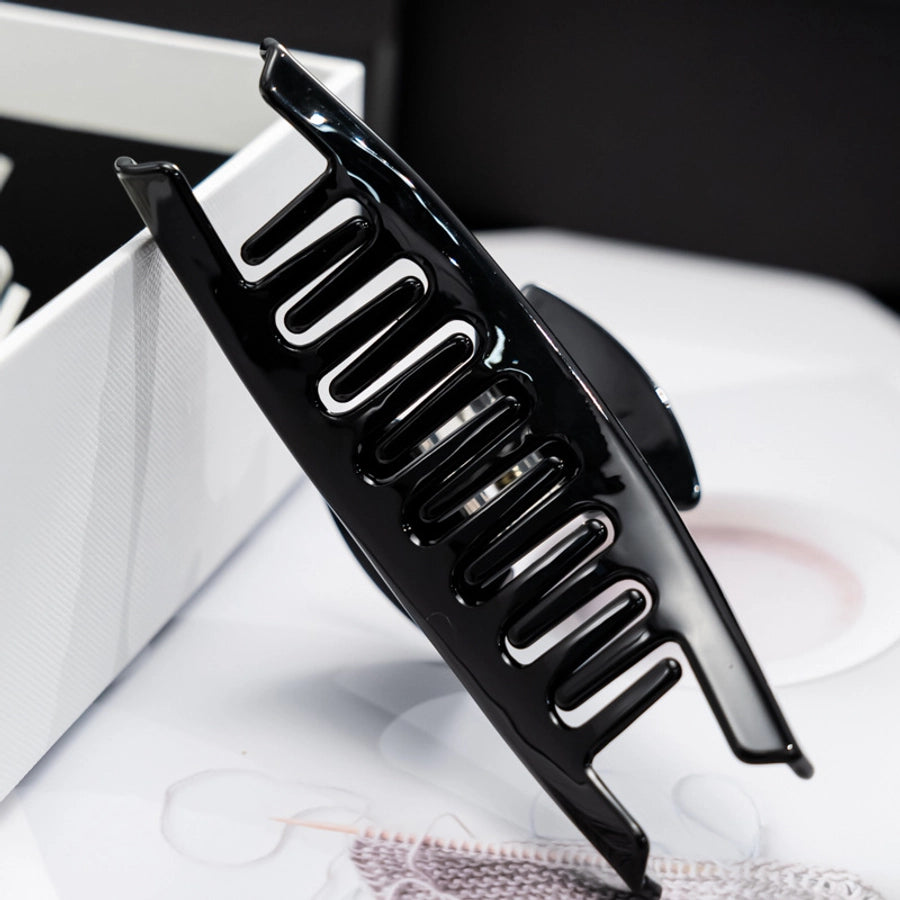 French Acetic Acid Curved Grab Clip Leopard Print Large Hair Hair Clip High-grade Female Hair Grab Hot Selling Accessories Yiwu Hair Accessories