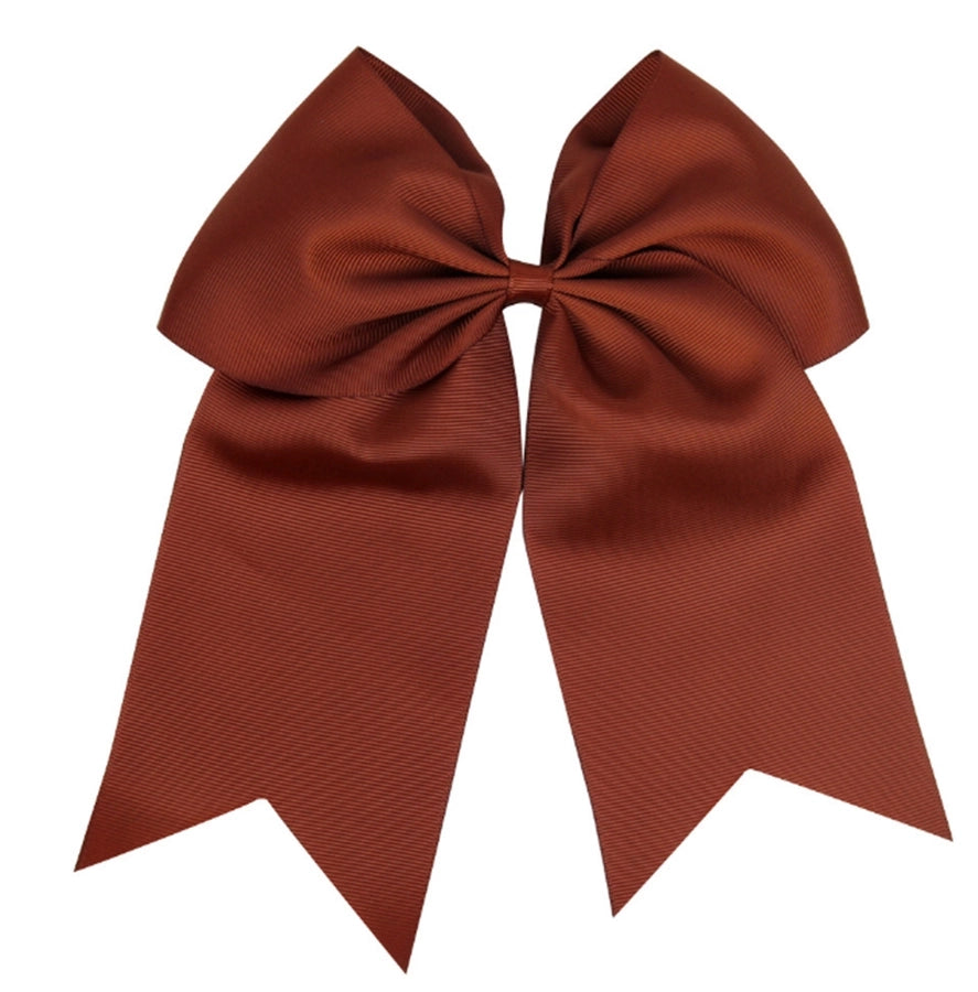 Europe and the United States 8inch large bow rubber band hair band hair rope thread webbing large dovetail headdress manufacturers in stock