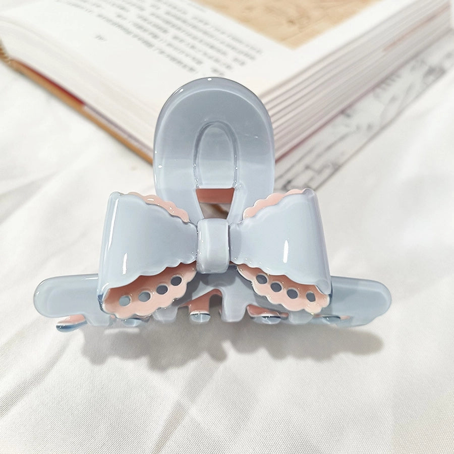 Women's Casual Simple Style Streetwear Geometric Bow Knot Acetic acid sheets Handmade Hair Claws