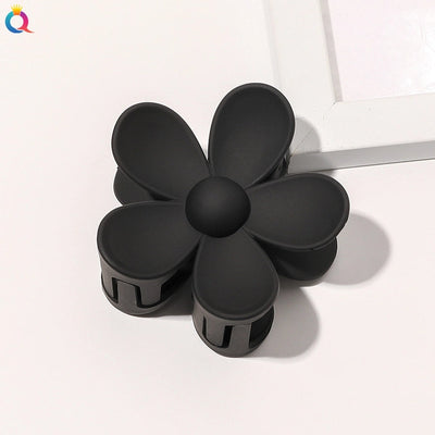 women's fashion flower plastic handmade hair claws