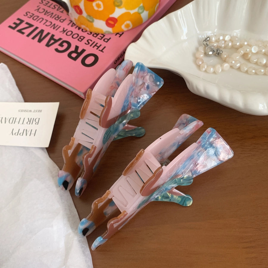 Women's Vacation Classic Style Animal Acetic acid sheets Hair Claws