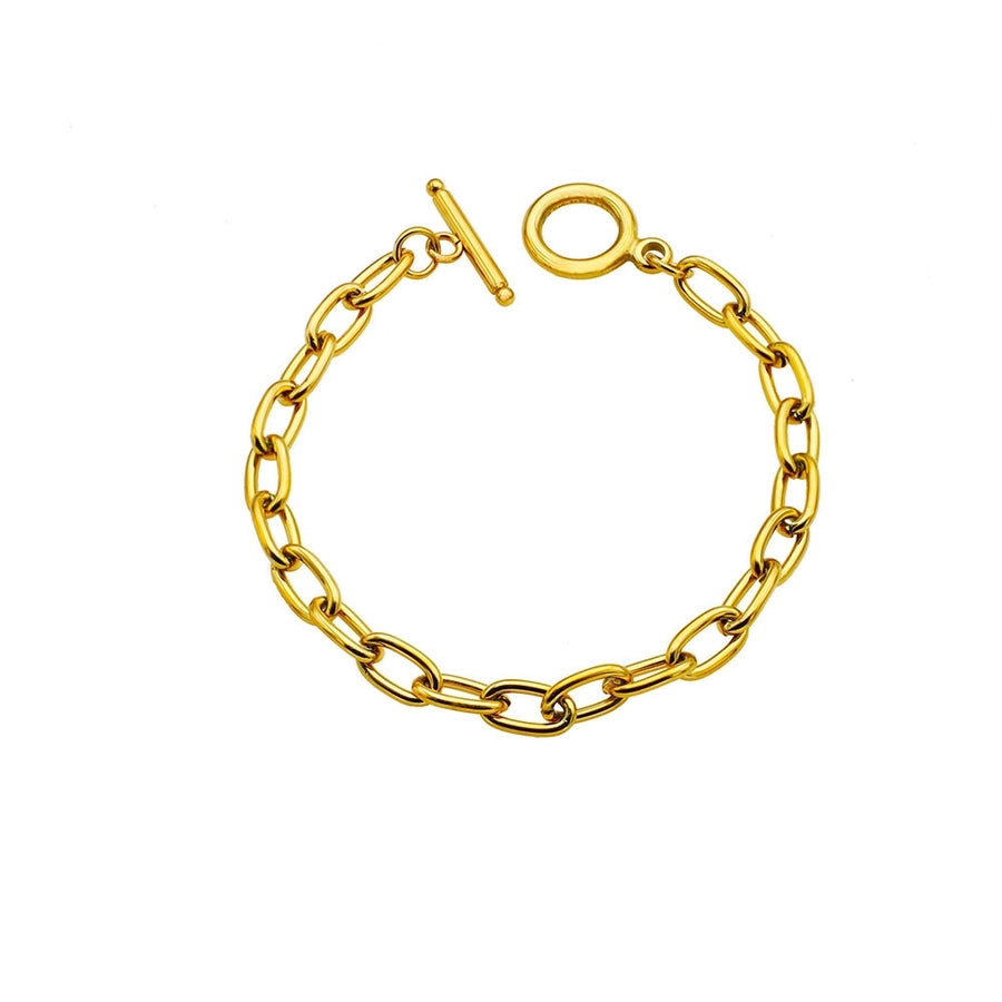 Elegant Classic Style Geometric 304 Stainless Steel Bracelets In Bulk